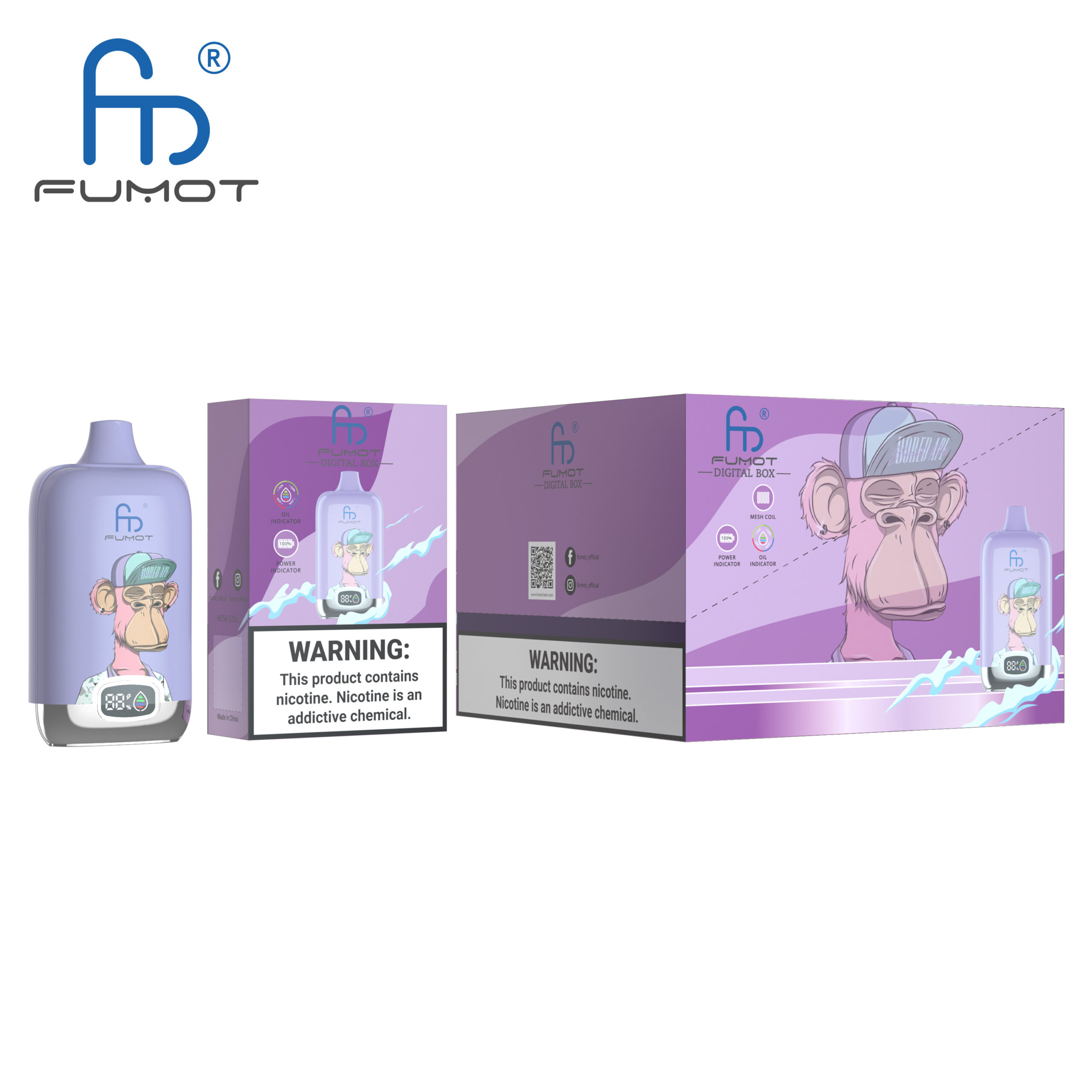 Fumot Digital Box 12000 Vimto – Bild 3